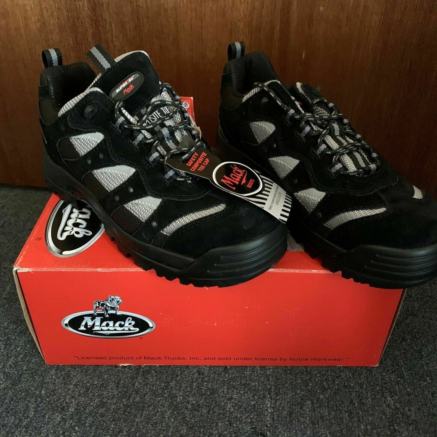 Mack T-460 Q Thor Q Hiker Shoes With Safety Composite Toe Cap UK6 US7