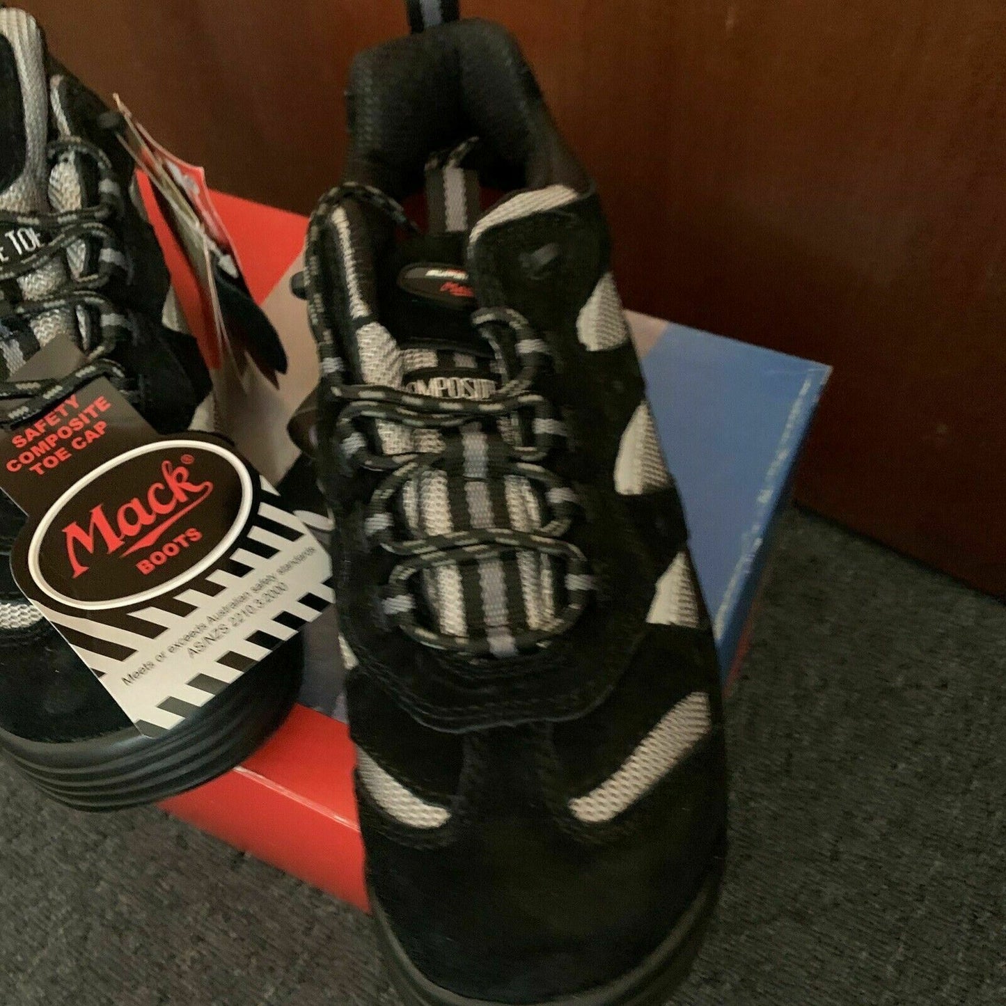 Mack T-460 Q Thor Q Hiker Shoes With Safety Composite Toe Cap UK6 US7