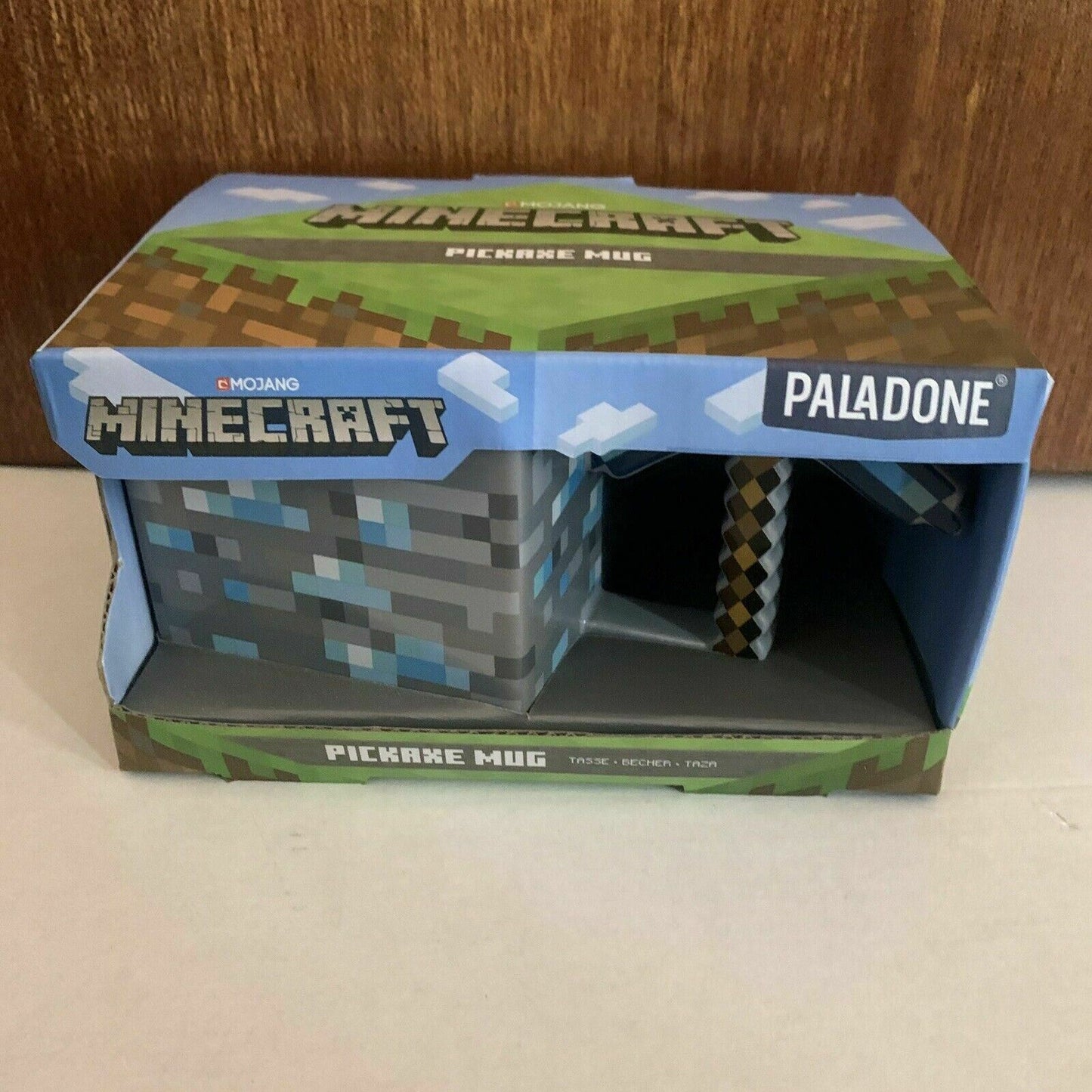 *New* Paladone Mojang Minecraft Diamond Pickaxe handle Mug