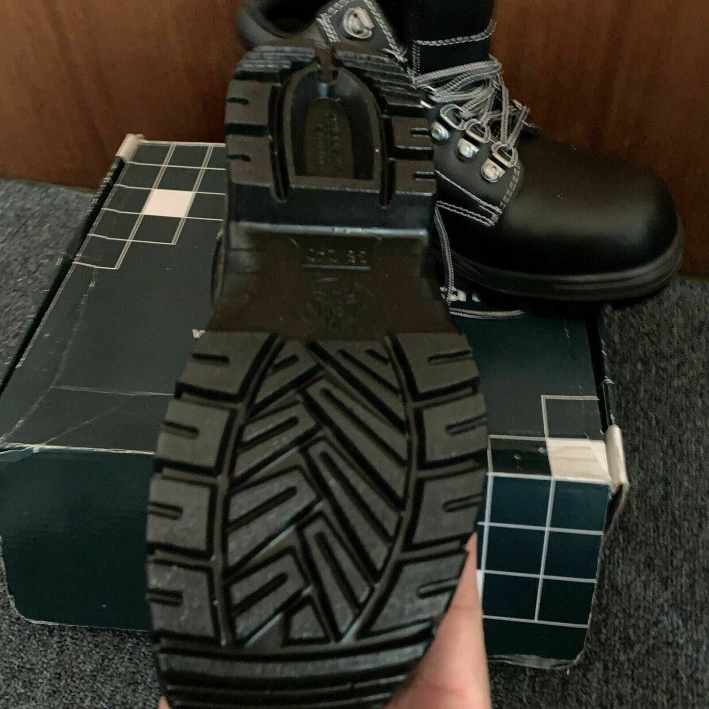 Bata Industrials WorkMates 705-60510 Work Safety Boots Saturn Black UK 5 US 6