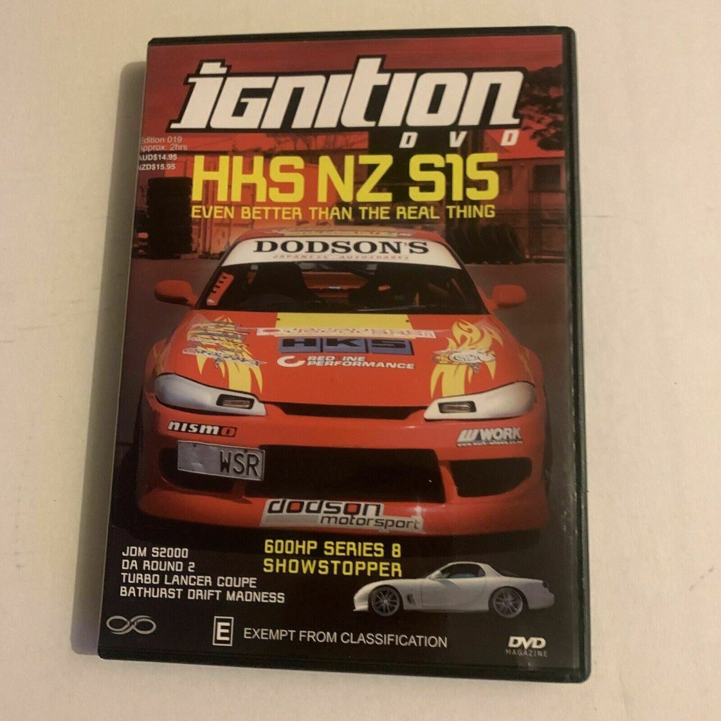 Ignition HKS NZ 515 Edition 019 (DVD, 2007) All Region