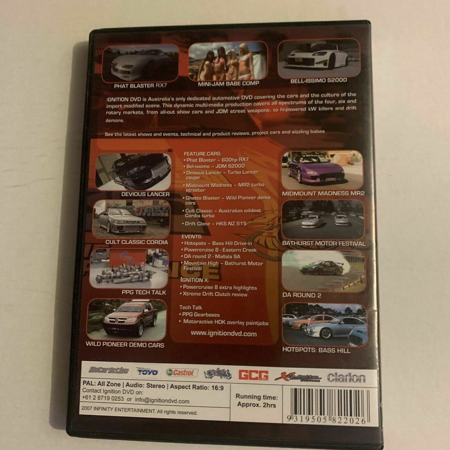 Ignition HKS NZ 515 Edition 019 (DVD, 2007) All Region