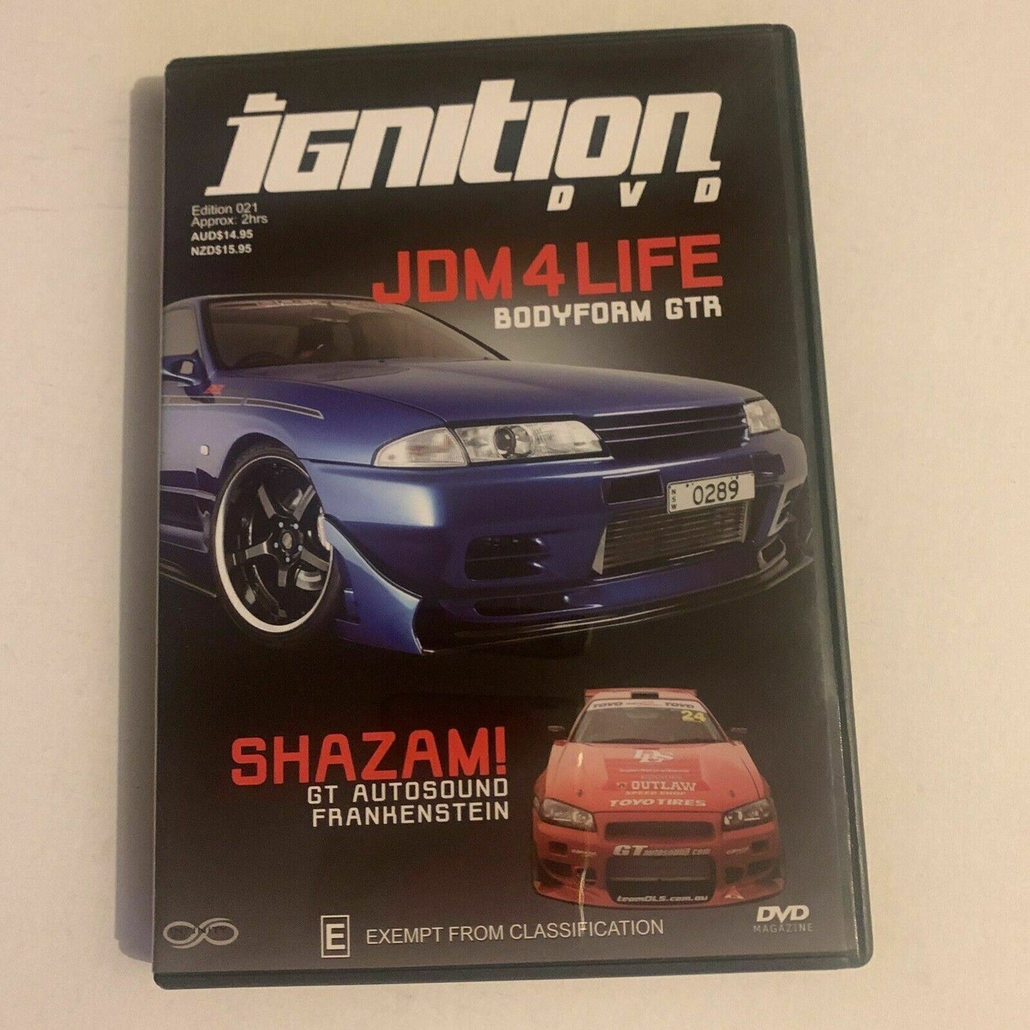Ignition - Edition 021 JDM4life Bodyform GTR (DVD, 2007)