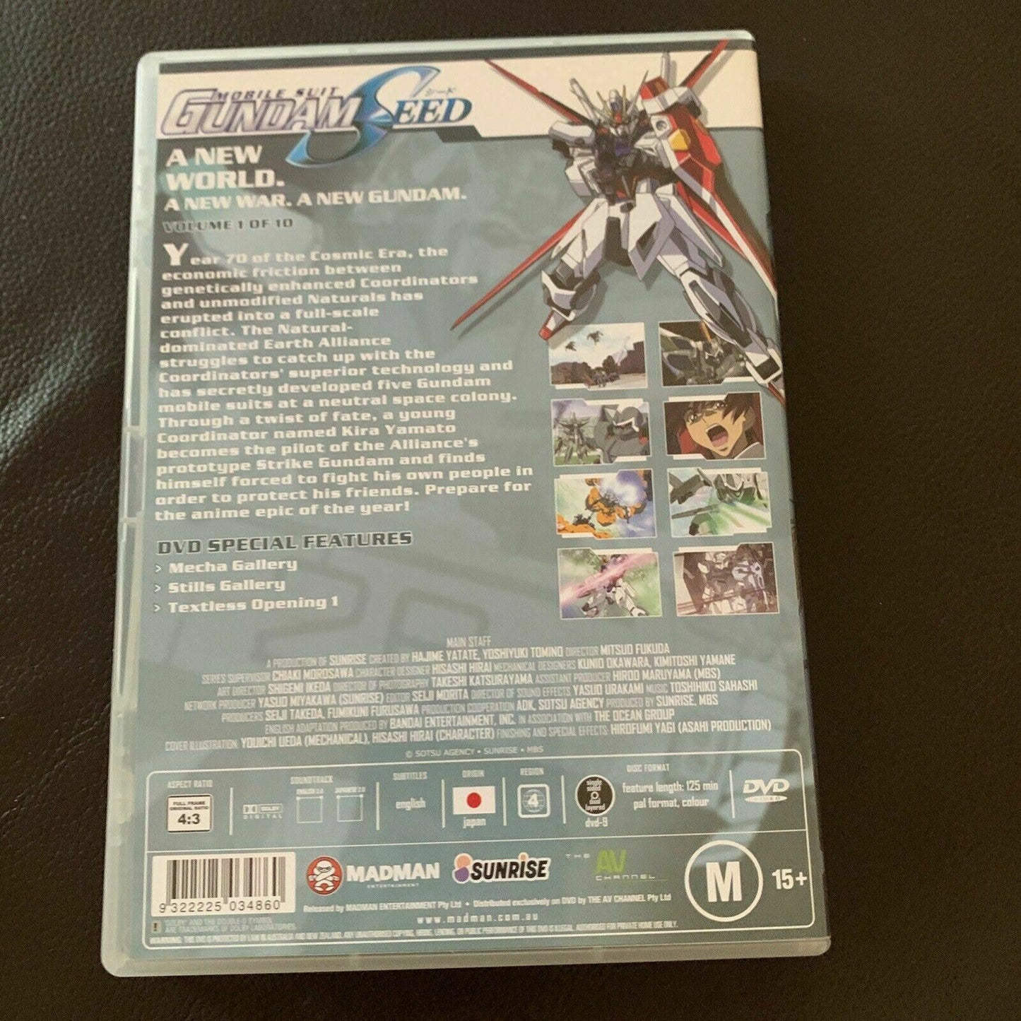 Mobile Suit Gundam Seed - Grim Reality : Vol 1 (DVD, 2005) Region 4