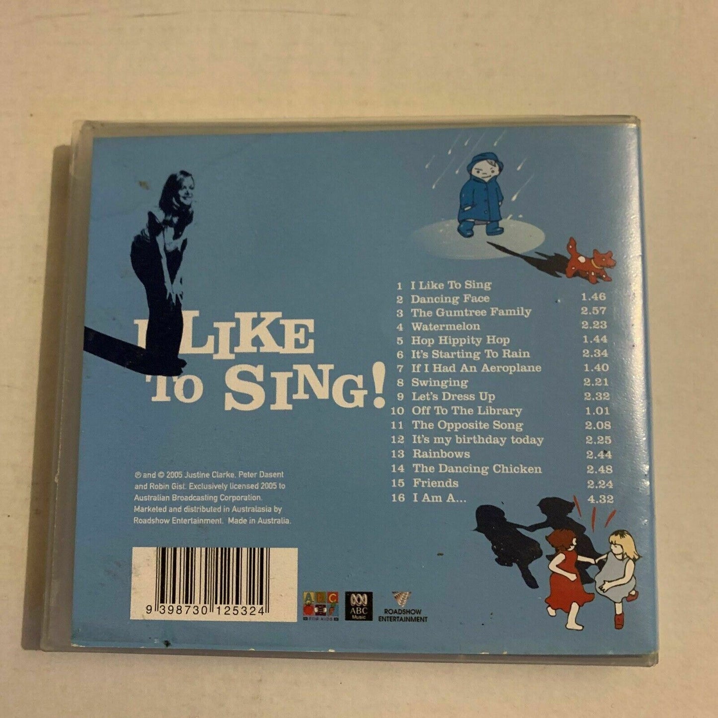 JUSTINE CLARKE - I Like To Sing (CD, 2005, ABC) Album