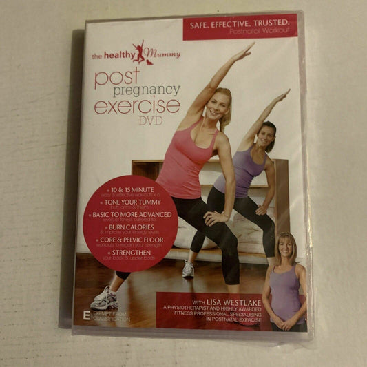 *New Sealed* Healthy Mummy: Post Pregnancy Exercise (DVD) Lisa Westlake