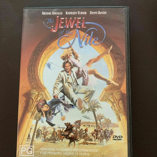The Jewel Of The Nile (DVD, 1985) Michael Douglas, Kathleen Turner  Region 4