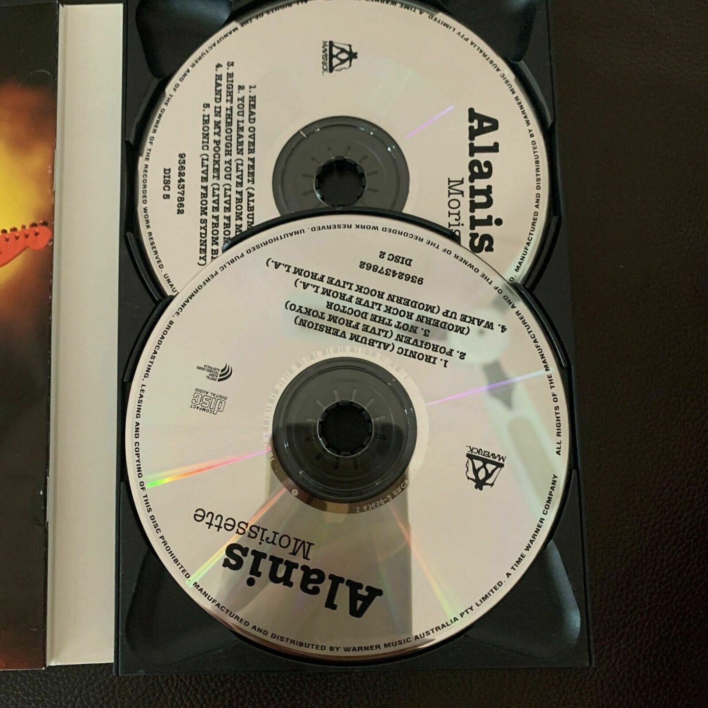 Alanis Morissette (Australia) The Singles Box Set 5-CD Limited Ed Numbered 39353