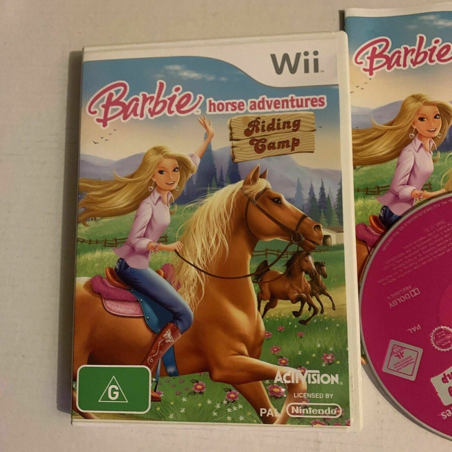 Barbie: Horse Adventures : Riding Camp Nintendo Wii PAL With Manual