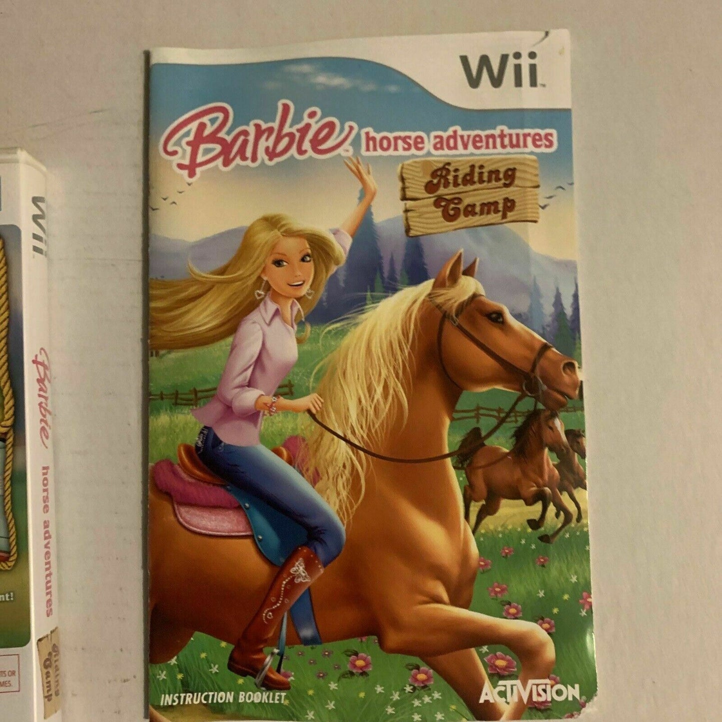Barbie: Horse Adventures : Riding Camp Nintendo Wii PAL With Manual