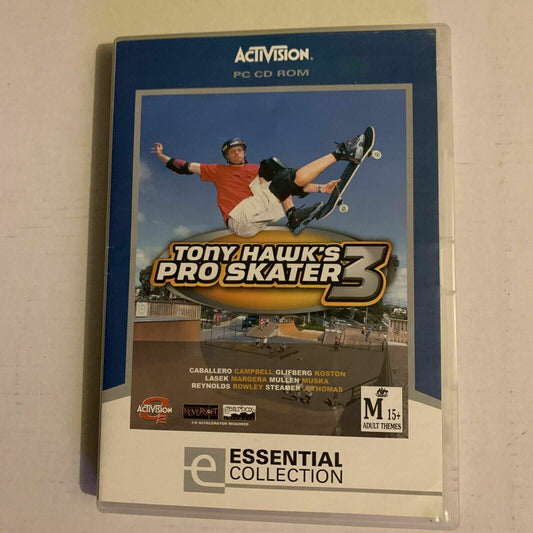 Tony Hawk's Pro Skater 3 PC CDROM