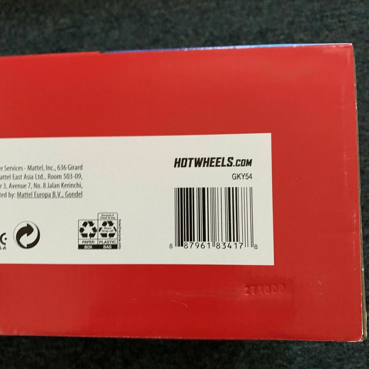 3x Hot Wheels Mario Kart: Bio's Spooky Sprint / Thwomp Ruins / Bullet Bill