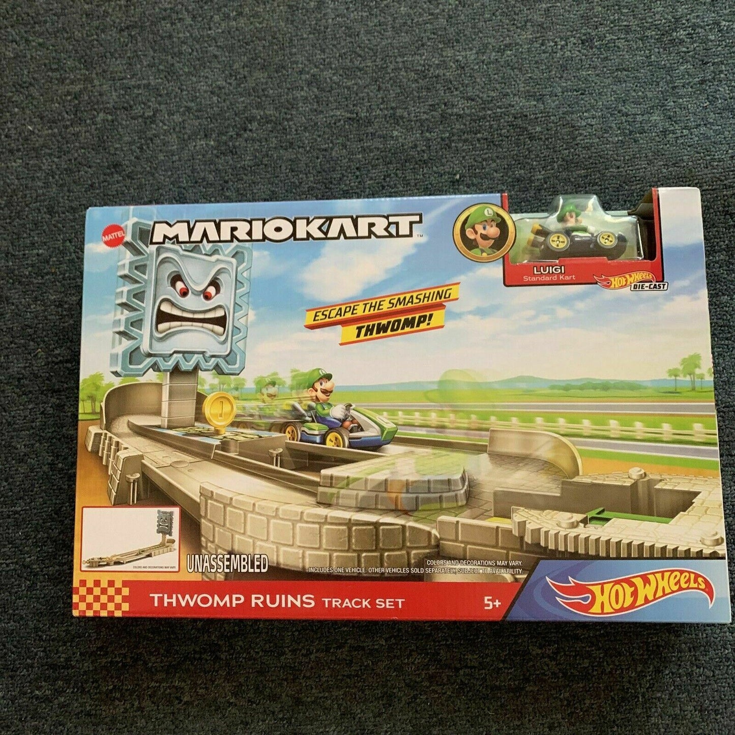 3x Hot Wheels Mario Kart: Bio's Spooky Sprint / Thwomp Ruins / Bullet Bill