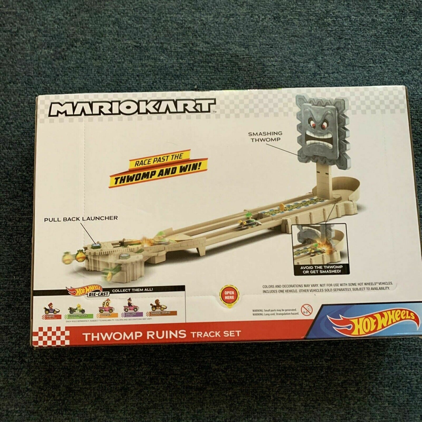 3x Hot Wheels Mario Kart: Bio's Spooky Sprint / Thwomp Ruins / Bullet Bill