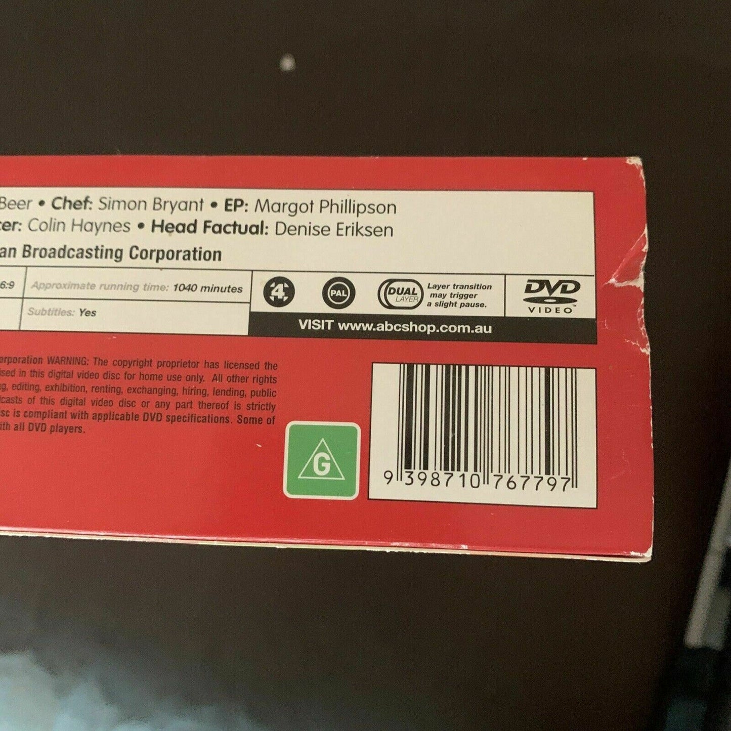 The Cook And The Chef - Four Seasons Boxset (DVD, 2007, 8-Disc) Maggie Beer