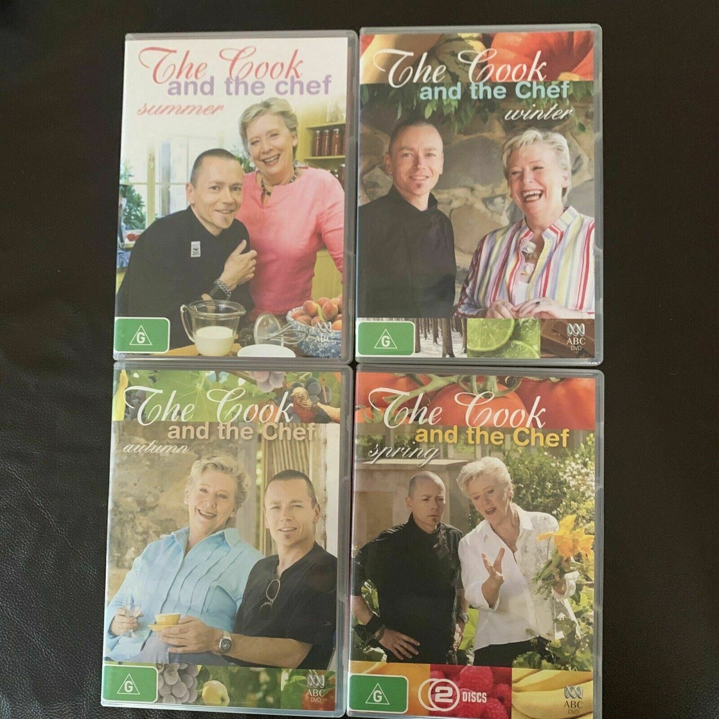 The Cook And The Chef - Four Seasons Boxset (DVD, 2007, 8-Disc) Maggie Beer