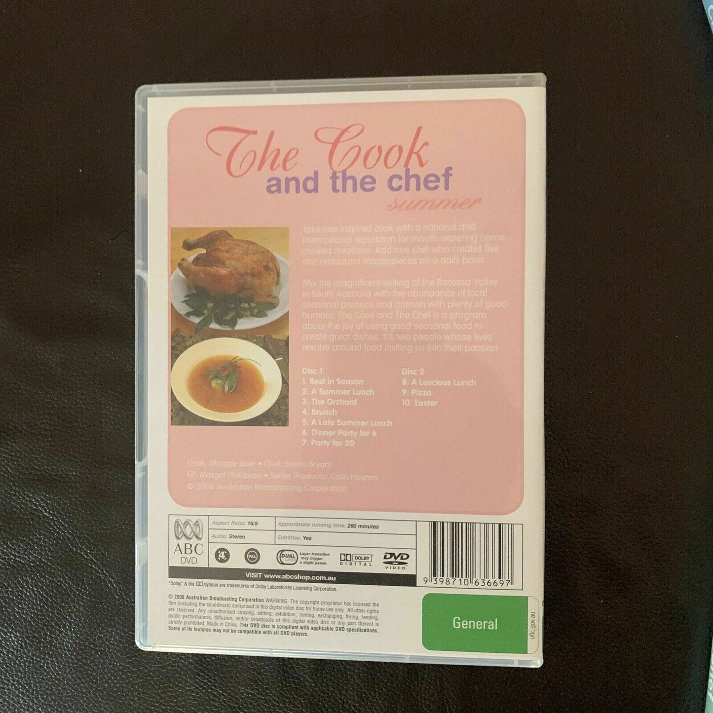 The Cook And The Chef - Four Seasons Boxset (DVD, 2007, 8-Disc) Maggie Beer