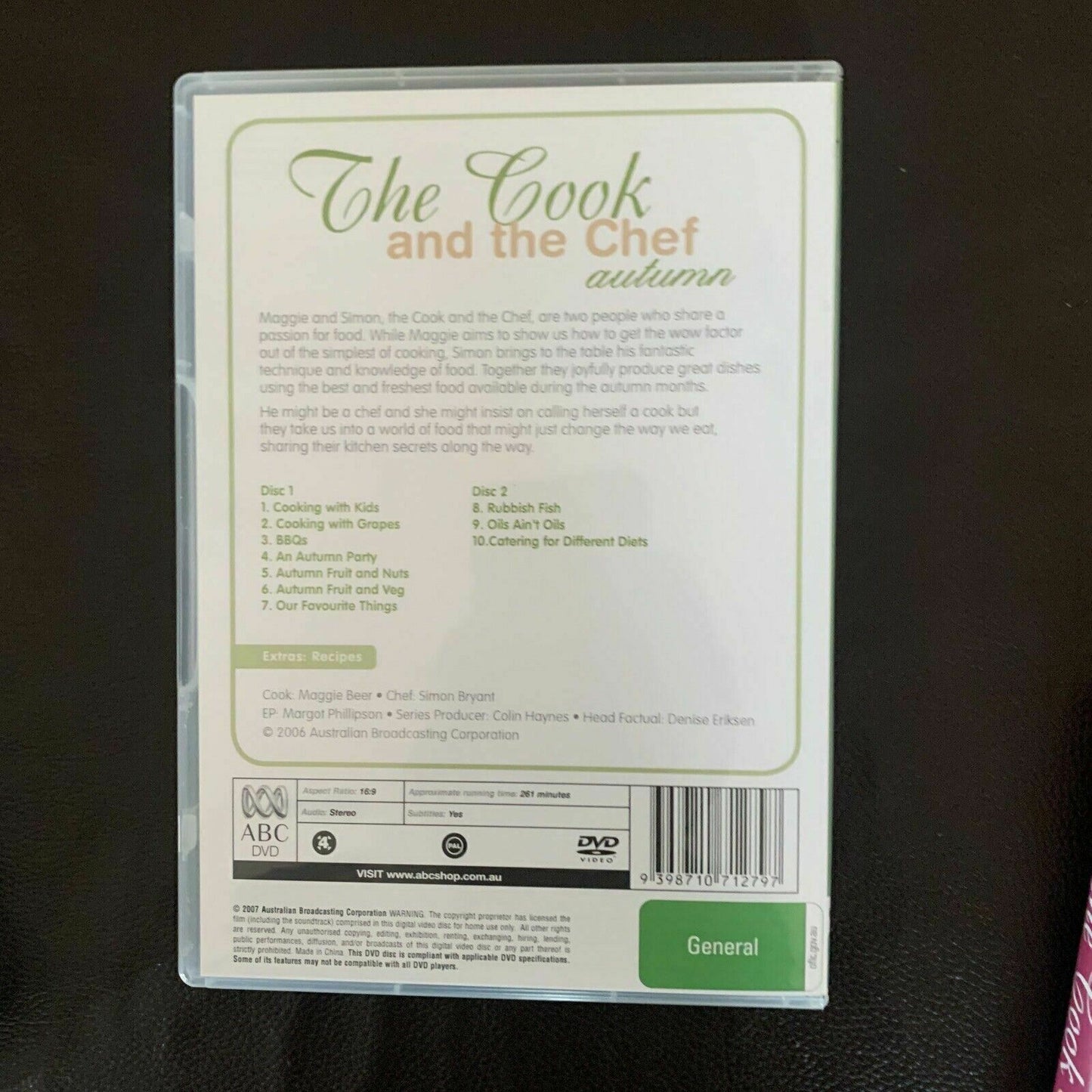 The Cook And The Chef - Four Seasons Boxset (DVD, 2007, 8-Disc) Maggie Beer