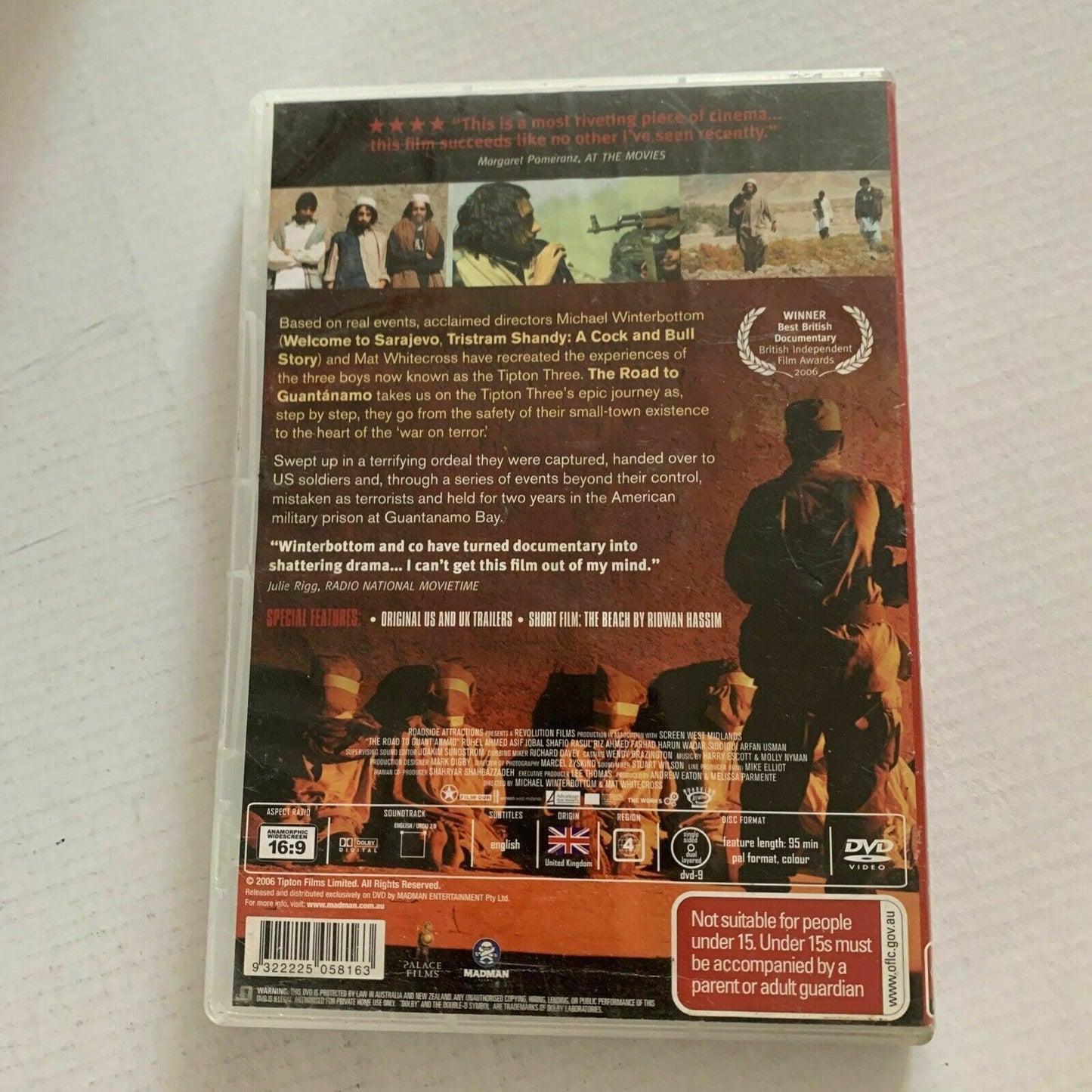 The Road to Guantanamo (DVD, 2006) Riz Ahmed, Farhad Harun. Region 4