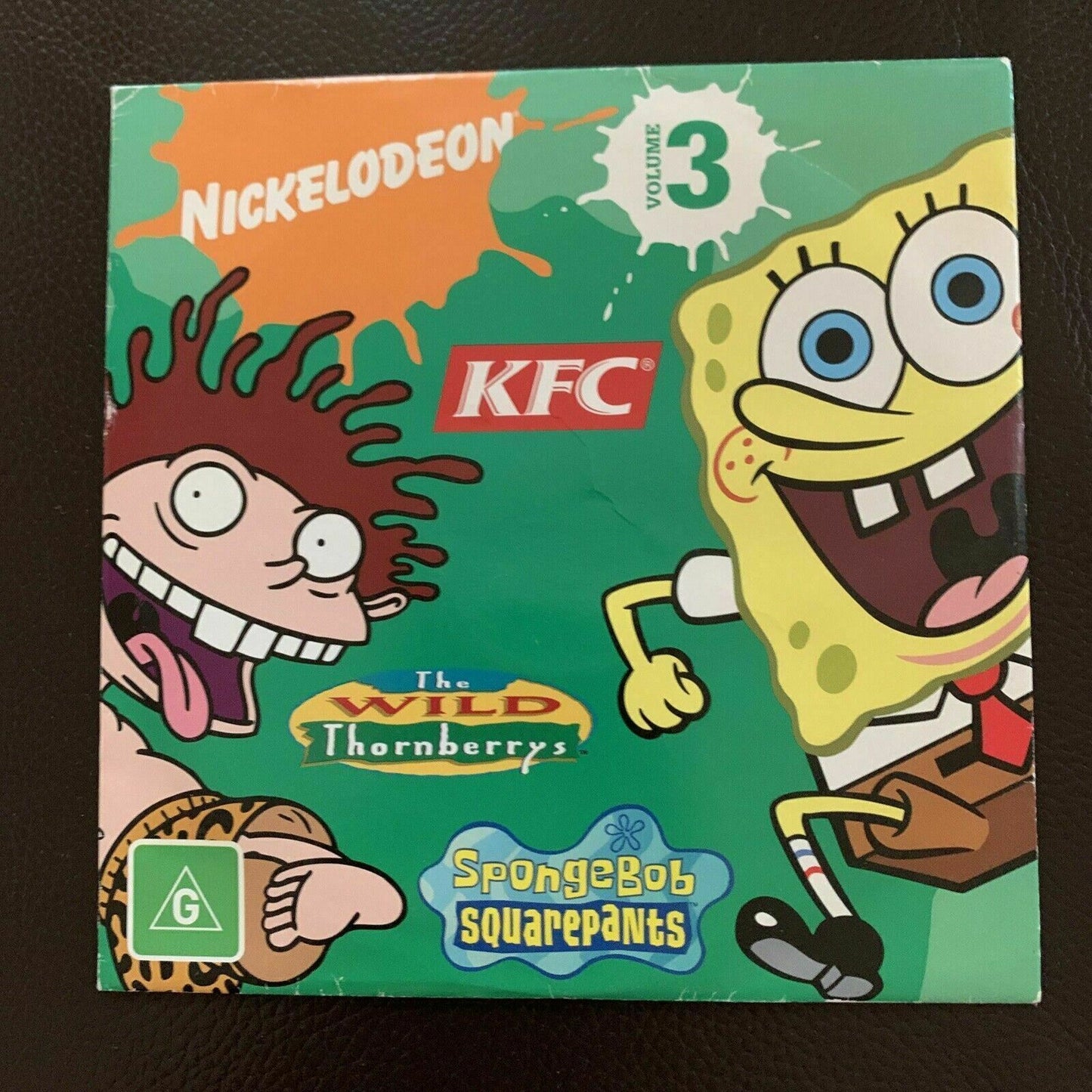 KFC Nickelodeon Promo DVD: The Wild Thornberrys & SpongeBob SquarePants Vol 3