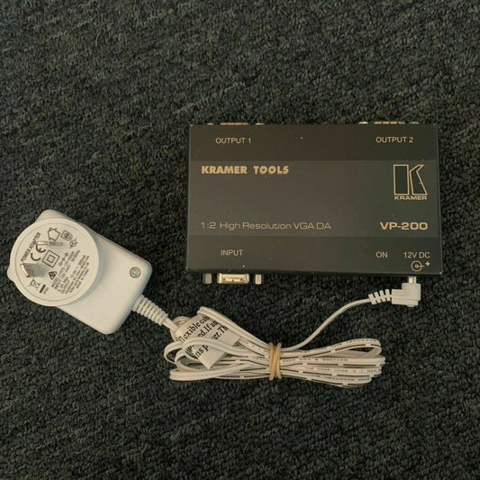 Kramer VP-200 1:2 High Resolution VGA Distribution Amplifier