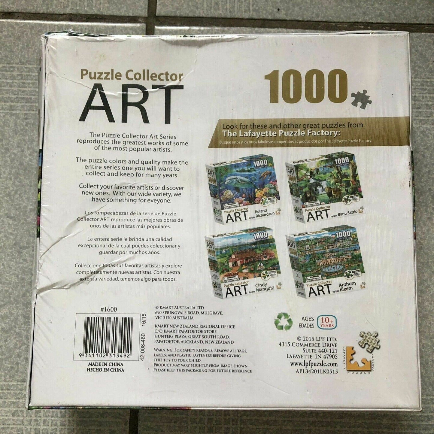 *New Sealed* Puzzle Collector Art 1000 Jigsaw Pieces - The Watering Hole