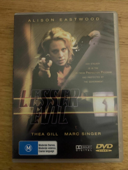Lesser Evil (DVD, 2006) Alison Eastwood, Nels Lennarson, Thea Gill. All Regions