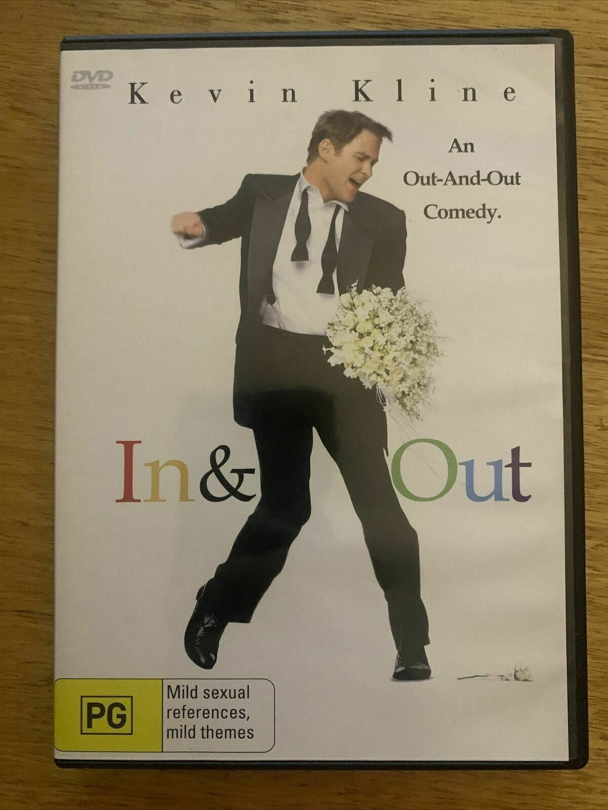 In And Out (DVD, 1997) Kevin Kline, Joan Cusack, Tom Selleck. Region 4
