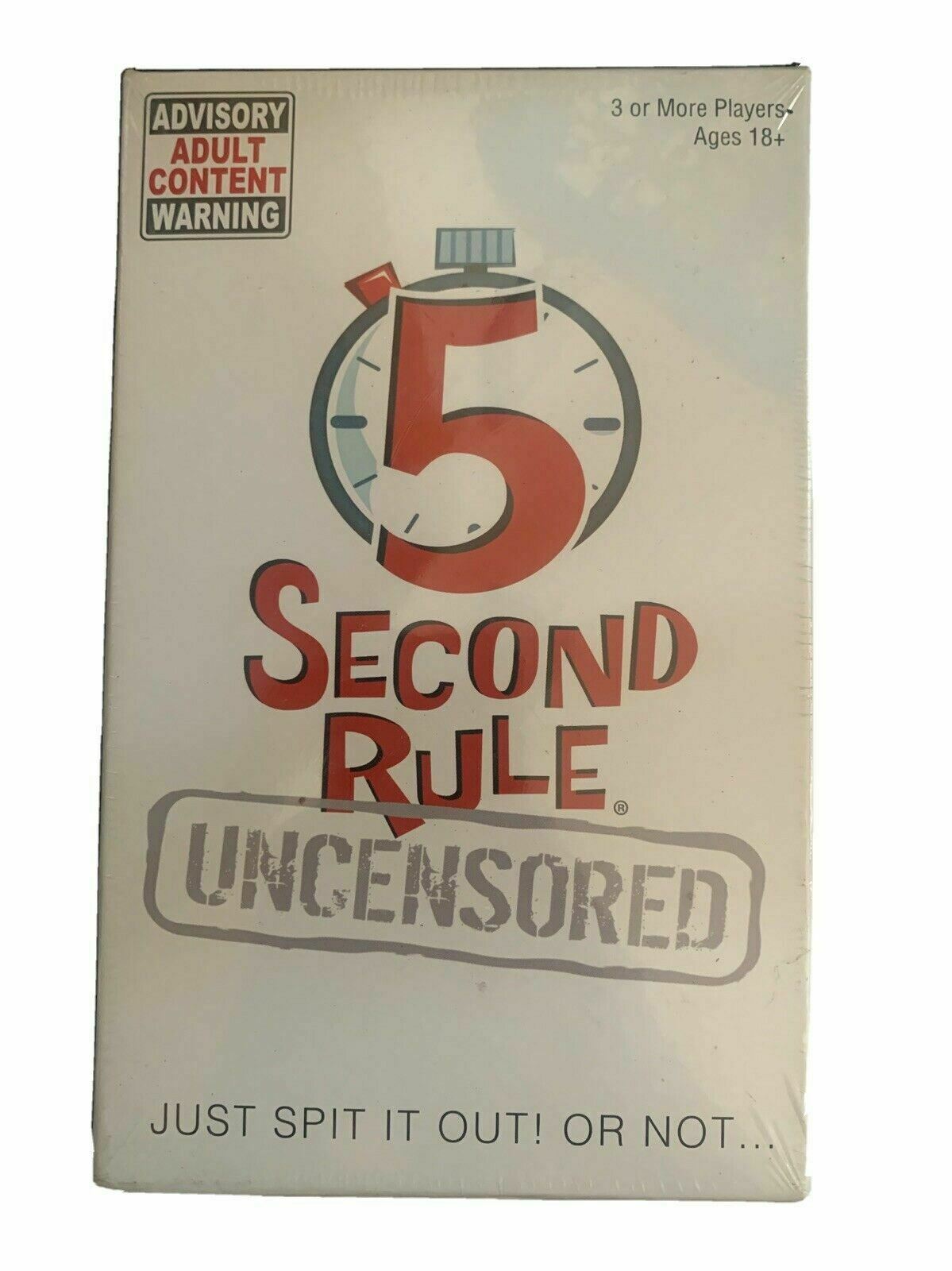 *New Sealed* PlayMonster 5 Second Rule Uncensored Adult Card Game