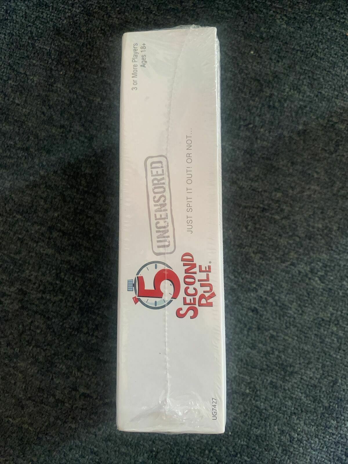 *New Sealed* PlayMonster 5 Second Rule Uncensored Adult Card Game