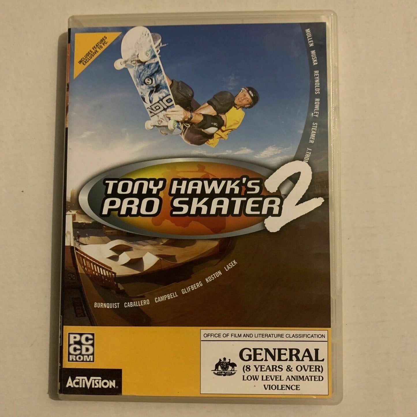 Tony Hawk's Pro Skater 2 - PC Windows CD ROM Game