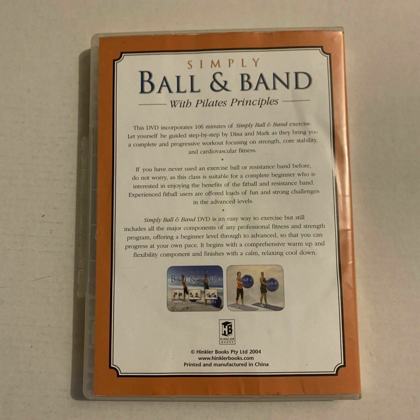 Simply Ball & Band (DVD, 2004) Dina Matty, Mark Richardson. Region Free