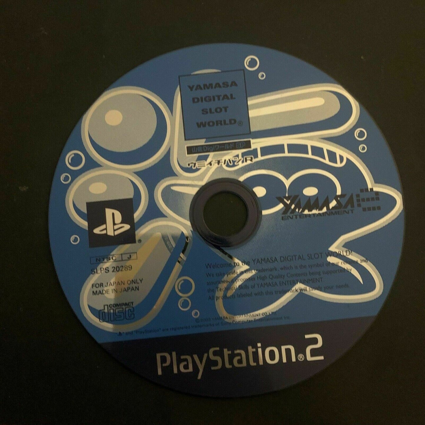 Yamasa Digital Slot World - PS2 Playstation 2 NTSC-J Japan Game + Manual