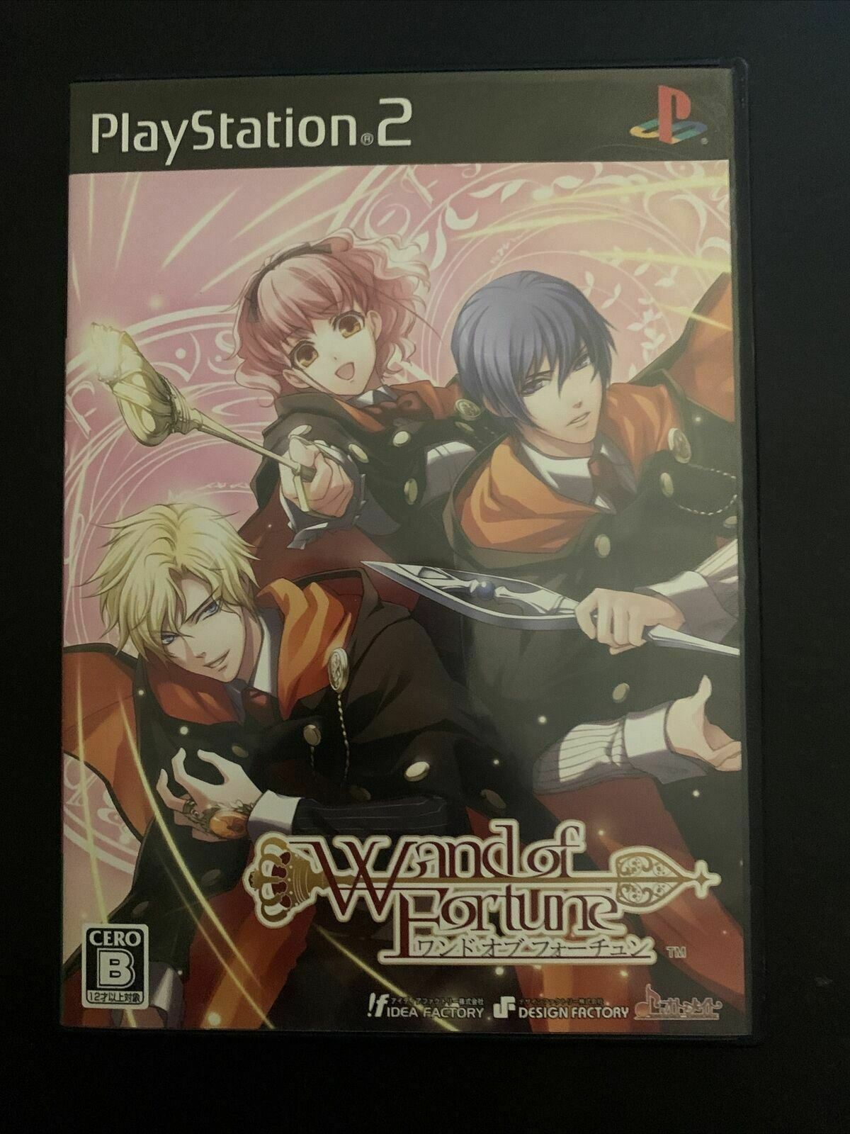 Wand Of Fortune - PS2 Playstation 2 NTSC-J Japan Game + Manual
