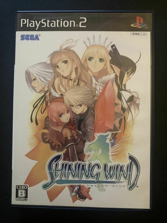 Shining Wind - PS2 Playstation 2 NTSC-J Japan SEGA Action RPG Game