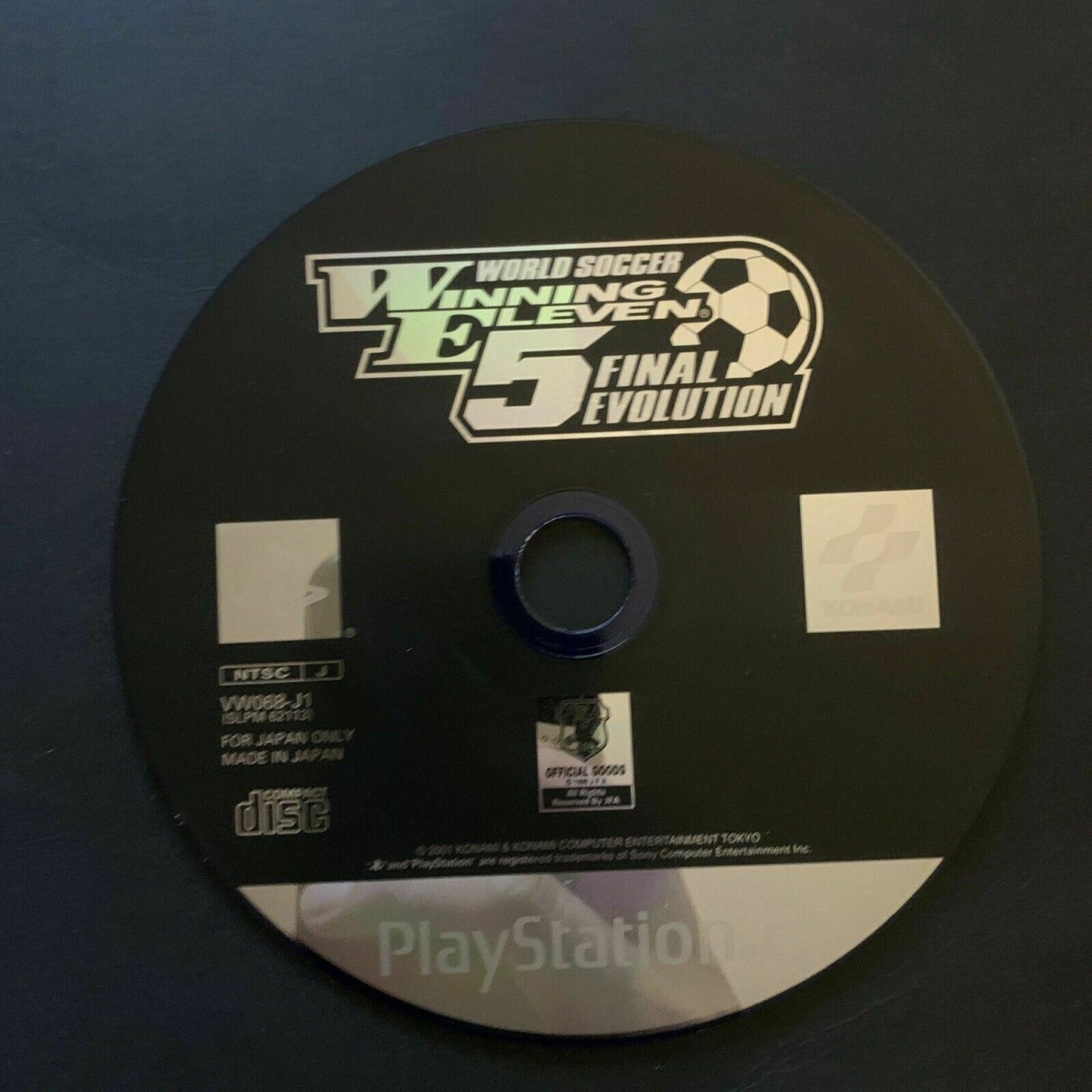 World Soccer Winning Eleven 5: Final Evolution - PS2 NTSC-J Japan w Manual