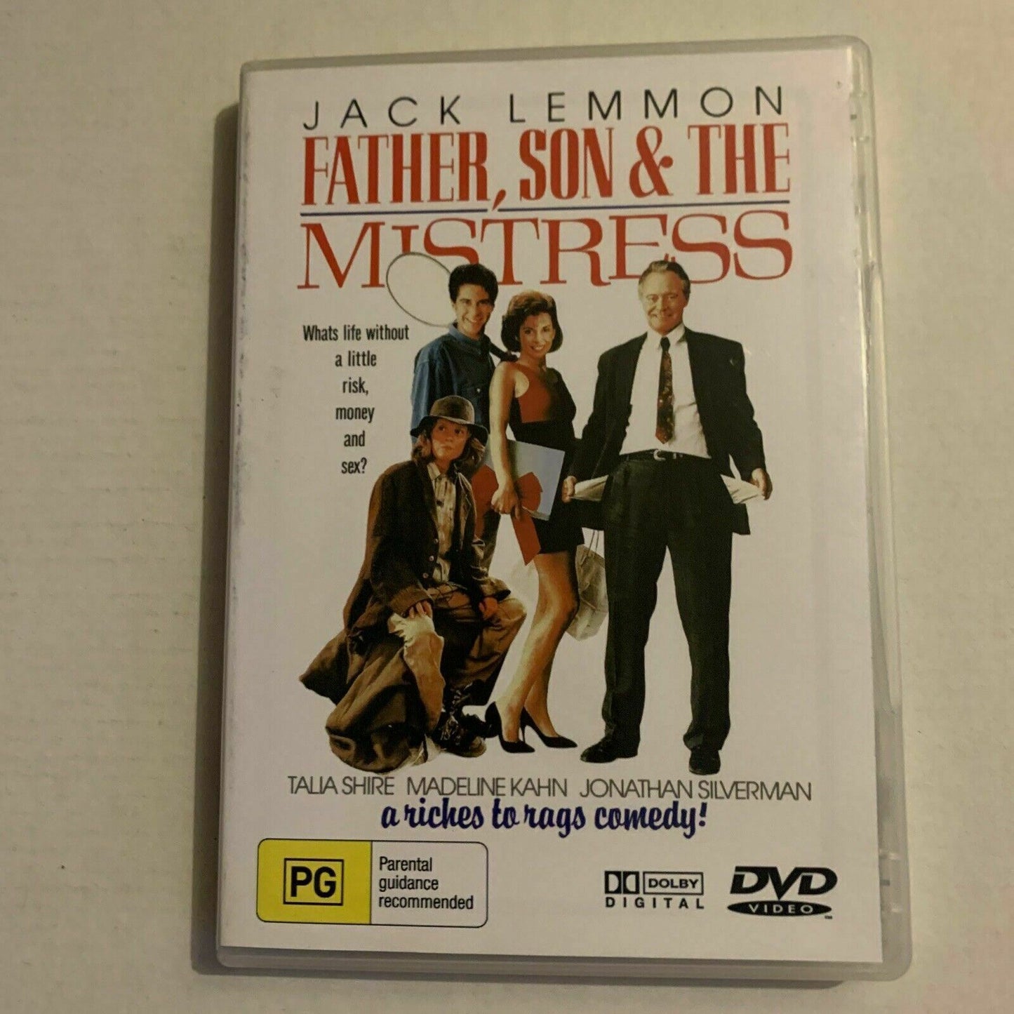 Father Son & The Mistress (DVD, 1992) Jack Lemmon, Talia Shire. Region –  Retro Unit