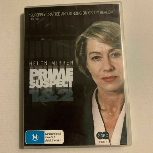 Prime Suspect 1 & 2 (DVD, 1992, 2-Disc Set) Region 4,2