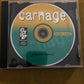 Carnage PC game 1995 CD-ROM Vintage Overhead Micro Machines Racing Game
