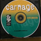 Carnage PC game 1995 CD-ROM Vintage Overhead Micro Machines Racing Game