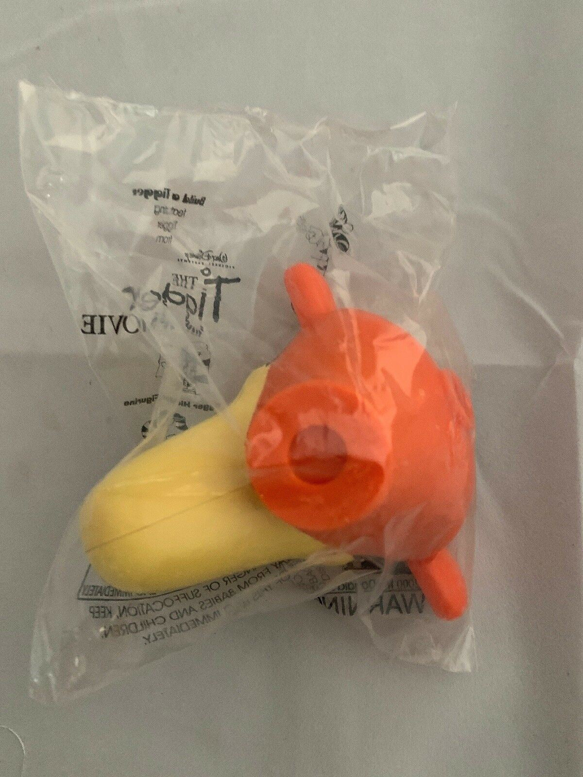 McDonald's Tigger Head Figurine For Happy Meal Promotion 2000 Sealed