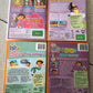 4x DVD - Dora The Explorer Dora's Fairytale Adventure, Save The Mermaids & More