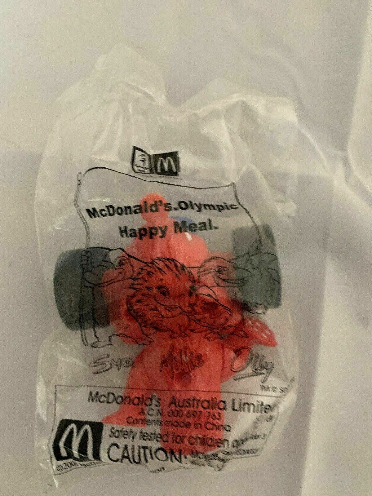McDonald's Happy Meal Syd Platypus Sydney Olympic Toy From  2000