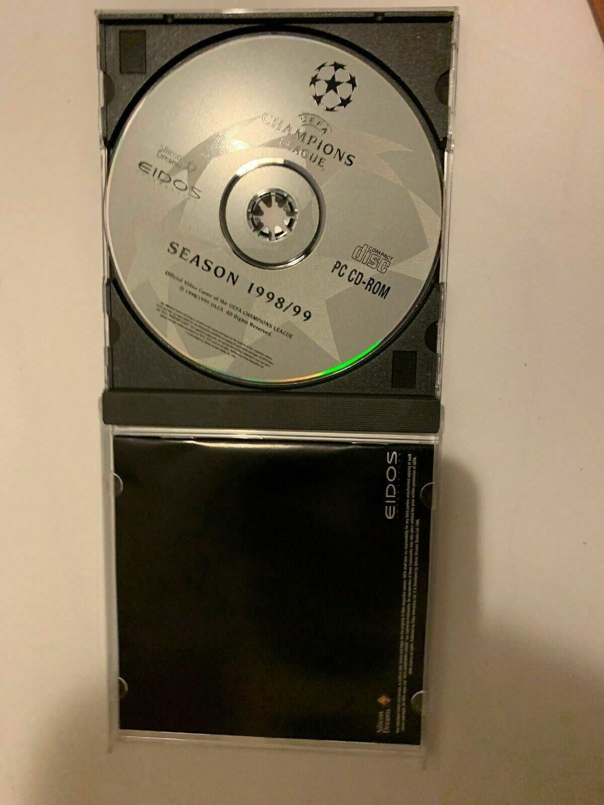 UEFA Champions League Season 1998/99 - PC Cdrom Windows Game with Manual