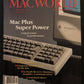 Macworld April 1986 Vintage Apple Magazine: Mac Plus Supper Power