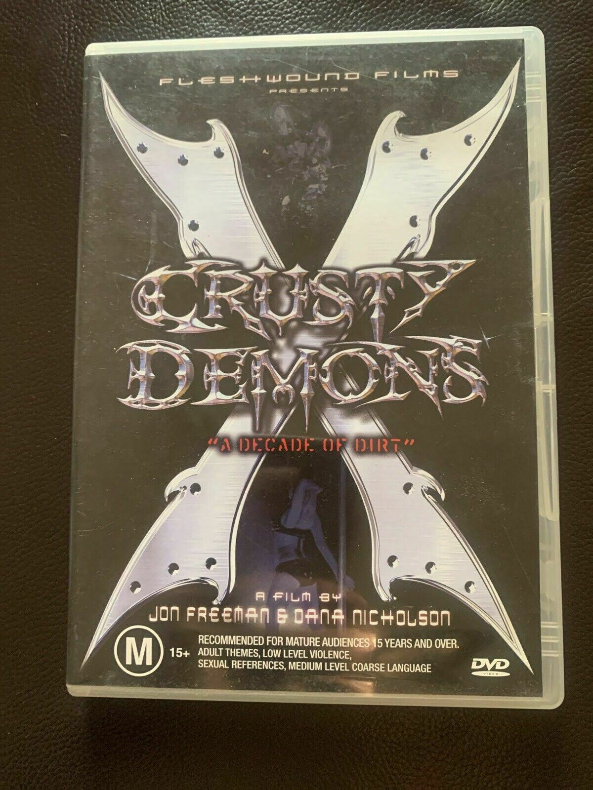 Crusty Demons - A Decade Of Dirt (DVD, 2004) Region 4