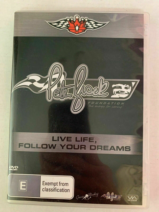 Peter Brock - Live Life And Follow Your Dreams (DVD, 2007)