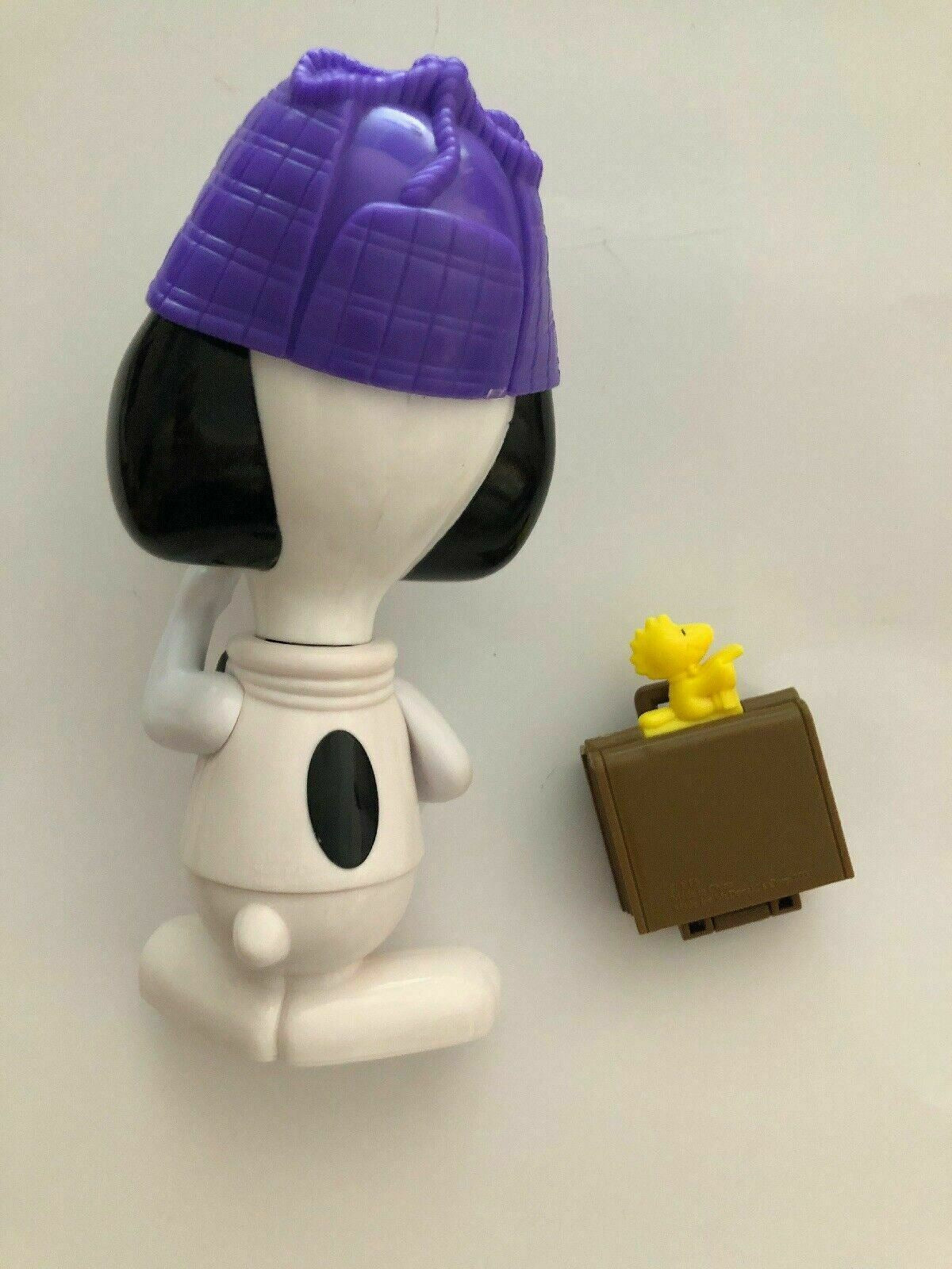 SNOOPY WOODSTOCK CASE Genuine MCDONALD'S Australian Issue Peanuts Figurine Toy