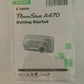Canon PowerShot A470 Getting Started Manual