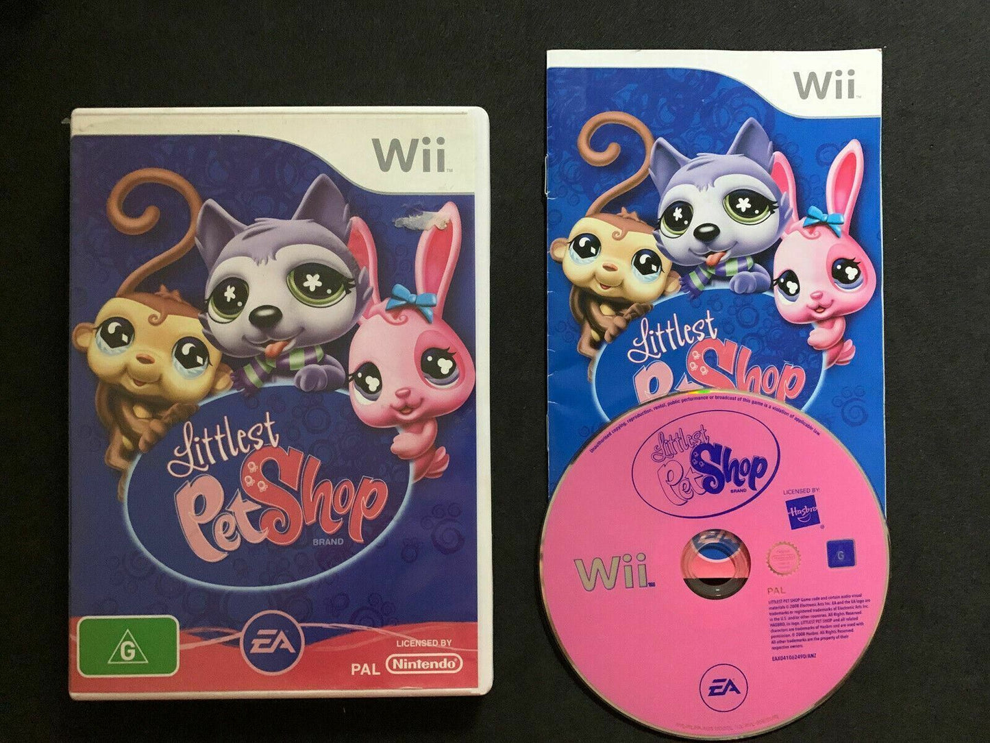 Littlest Pet Shop - Nintendo Wii PAL Game Complete with Manual